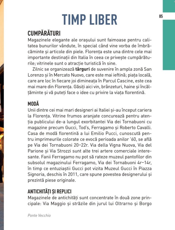 Florența - începe călătoria
